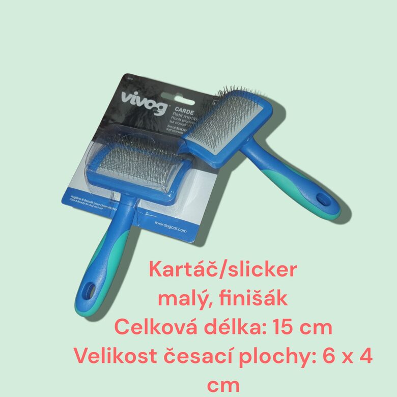 Kartáč, slicker Vivog malý 
