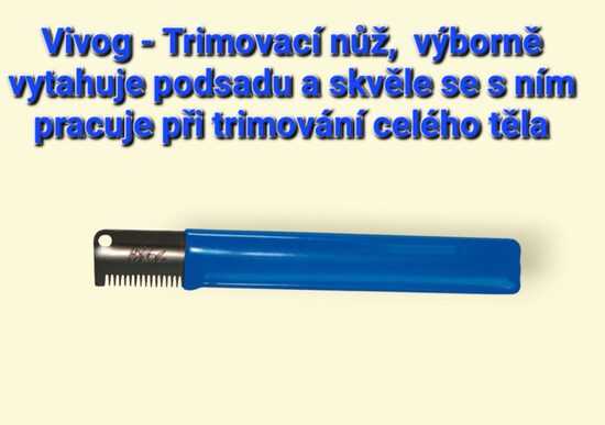Krátký trimovací nůž VIVOG Medium trimming Vivog 