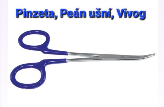 Pinzeta, peán ušní Vivog