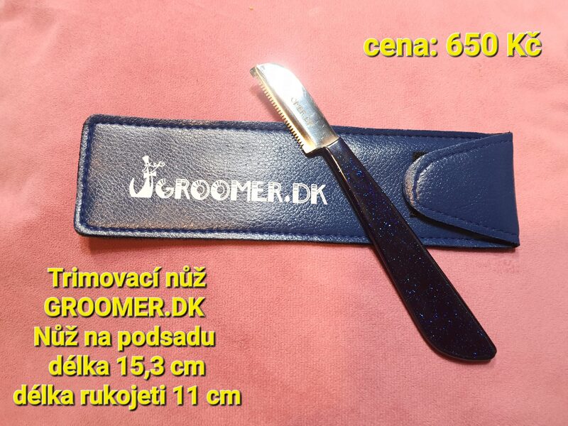 Nůž na podsadu - Diamantová edice Groomer.DK