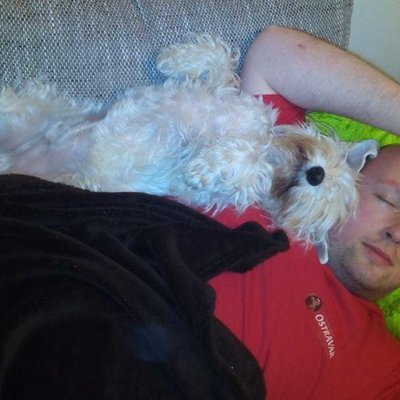 Hugo a jeho pán-Chlapi sobě :D