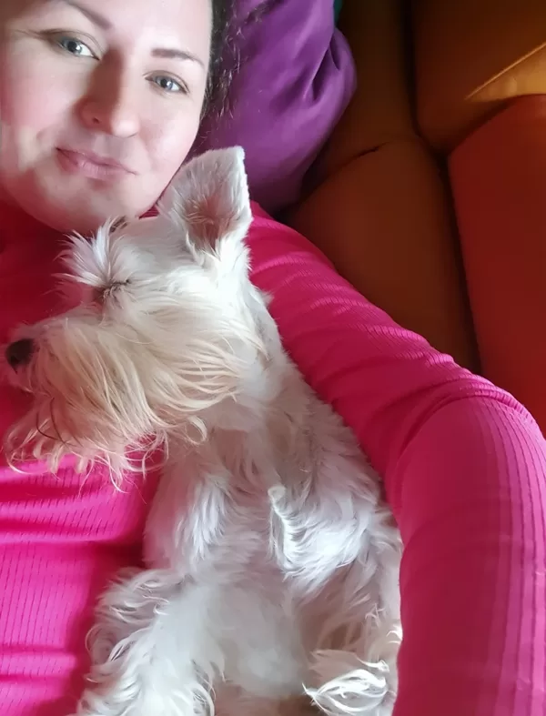 Osmínek odpočívat po dlouhé konzultaci u harajících fen